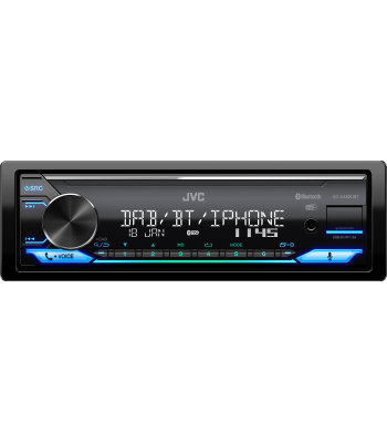 JVC KD-X482DBT DAB+ autoradio - BLÅ