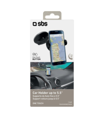 SBS universel mobilholder til bilen. Sort
