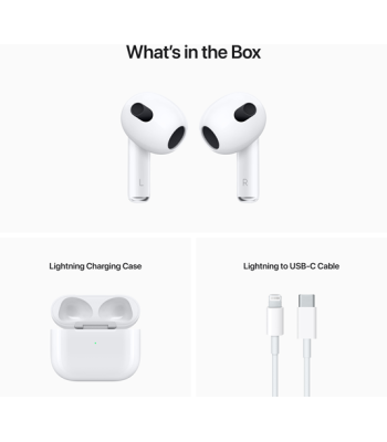 AIRPODS 2022 MED LIGHTNING-LADEETUI (3.GEN) - MPNY3ZM/A