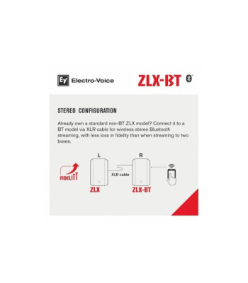 Electro-Voice ZLX15BT Aktiv 15" Højttaler Med Bluetooth
