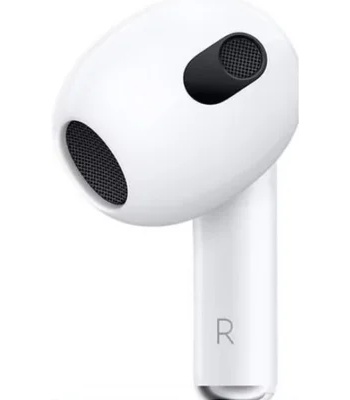 Original splinterny 1 stk højre øretelefon Apple AirPods (3. generation) - Erstatningsdel