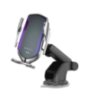 TECH-PROTECT R2 CAR MOUNT BILHOLDER M. TRÅDLØS OPLADNING 10W - SØLV
