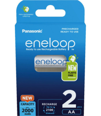PANASONIC Batteripakke NiMH AA - BK-3MCDE/2BE