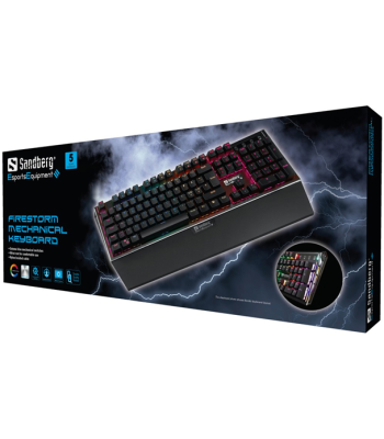 SANDBERG FIRESTORM MECH KEYBOARD NORDIC - GAMING KEYBOARD