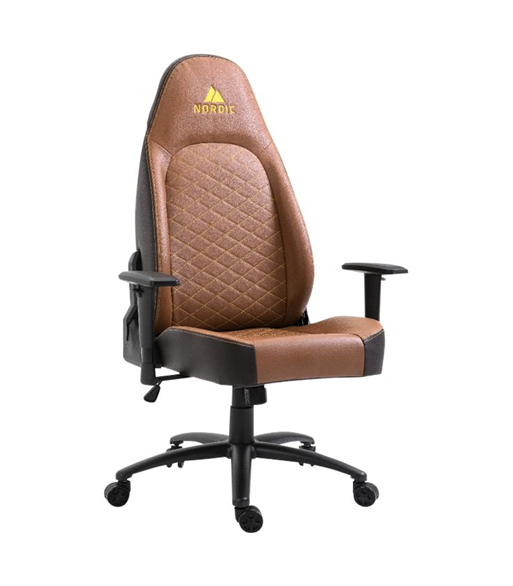 NORDIC EXECUTIVE ASSISTANT CHAIR COGNAC - GAMING STOL ***UDSTILLINGSMODEL***