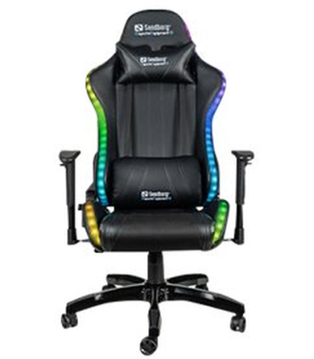 SANDBERG COMMANDER GAMING CHAIR RGB - GAMING STOL
