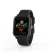 Smartwatch LCD IP68  Maksimal driftstid: 7200 min  Android_ / IOS  Sort