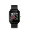 Smartwatch LCD IP68  Maksimal driftstid: 7200 min  Android_ / IOS  Sort