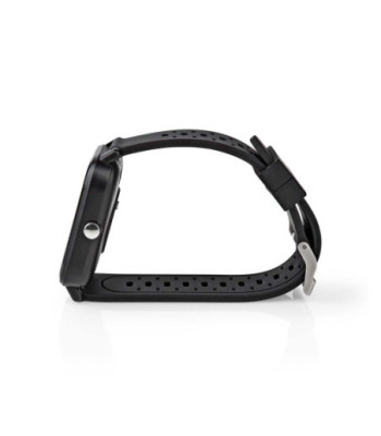 Smartwatch LCD IP68  Maksimal driftstid: 7200 min  Android_ / IOS  Sort
