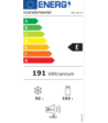 SCANDOMESTIC SKF 231 W - FRITSTÅENDE KØLEFRYSESKAB