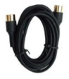 Cavus B&O Powerlink kabel. 3m. Sort