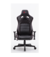 Sinox gamingstol i sort med røde syninger