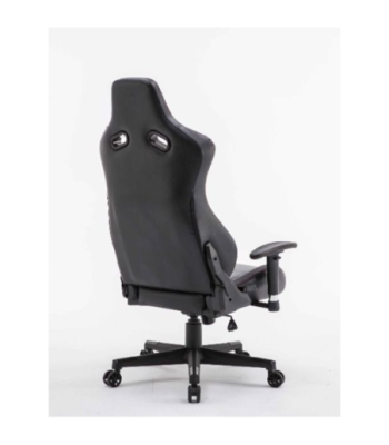 Sinox gamingstol i sort med røde syninger