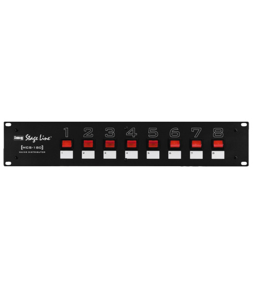 Stikdåse t/rack - MCS-180 Monacor