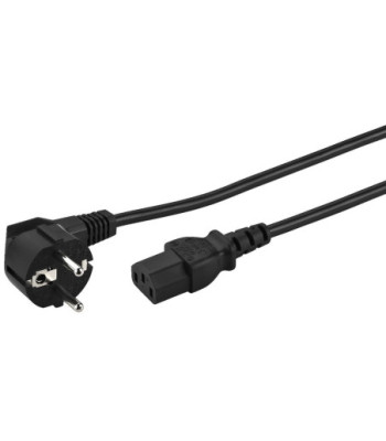 Netledning 1.8m sort - AAC-182/SW MONACOR