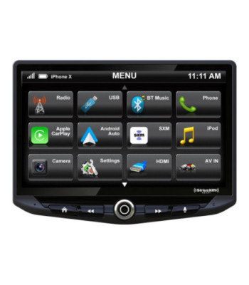 10-TOMMER MODULÆRT MULTIMEDIA DISPLAY SYSTEM HEIGH 10 med DAB til EU