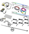 DYNAMISK RGB STRIP LYGTER TIL HJUL SPXDUBKIT