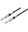Jackkabel 1m sort - MCC-100/SW Monacor