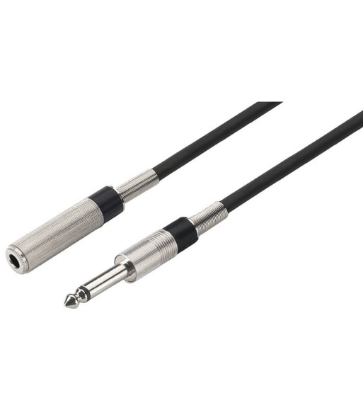 Jackforlænger 6m sort - MEC-600/SW MONACOR Jackforlænger 6m sort - MEC-600/SW MONACOR