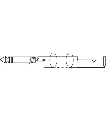 Jackforlænger 6m sort - MEC-600/SW MONACOR
