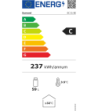 SCANDOMESTIC SC 51 BE - DISPLAYKØLER