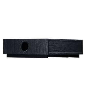 CANTON ASF75SC - Aktiv Subwoofer platt sort ***UDSTILLINGSMODEL***