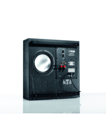 CANTON ASF75SC - Aktiv Subwoofer platt sort ***UDSTILLINGSMODEL***