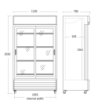 SCANDOMESTIC SD 1002 SLE - KØLESKAB
