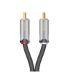 Sinox SHD Phono kabel. 3m. Sort