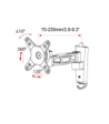 Vision Mounts VM-L38 vægbeslag