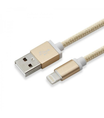 SBox IPH7-G Lightningkabel - GULD