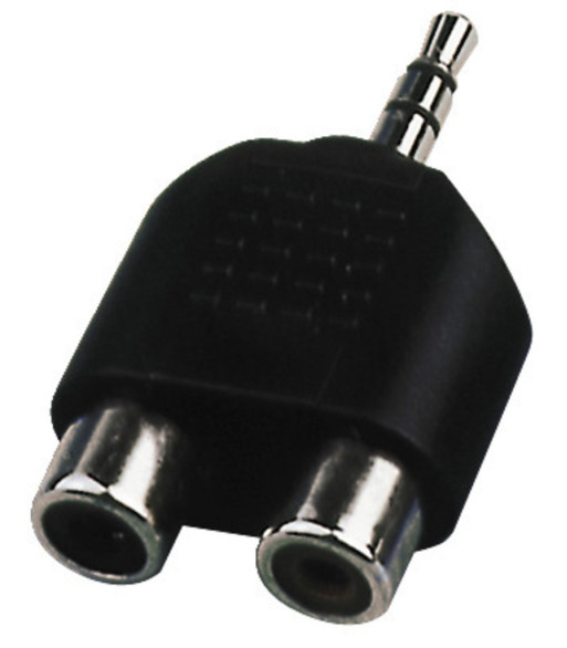 Y-adapter phono/jack - NTA-105 MONACOR