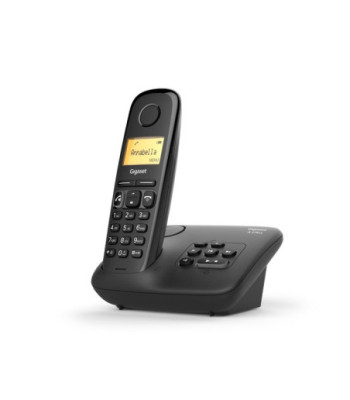 Gigaset A270A trådløs telefon med telefonsvarer - SORT