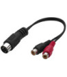 DIN-phonokabel 15cm - ACA-15/3 MONACOR