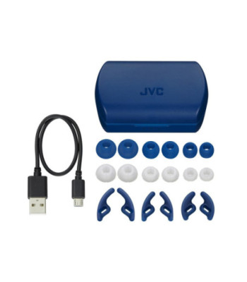 JVC HA-ET45T-A-U bluetooth sportshovedtelefon - BLÅ