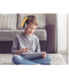 JVC HA-KD10W-Y bluetooth hovedtelefon til børn - GUL/BLÅ