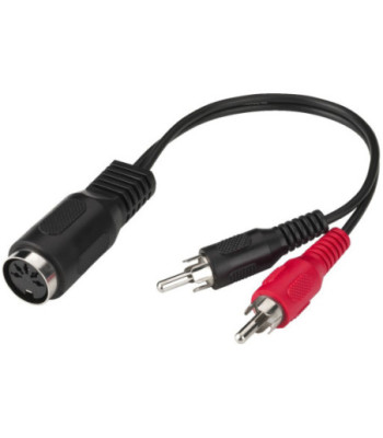 Videokabel 15cm - ACA-15/4 MONACOR