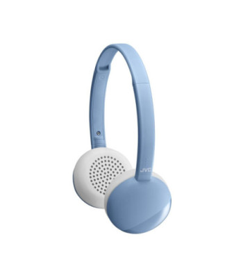 JVC HA-S22W-A-U bluetooth hovedtelefon - LYSEBLÅ