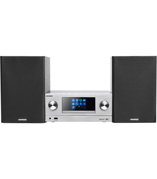 Kenwood M-9000S-S Minianlæg - SØLV Kenwood M-9000S-S Minianlæg - SØLV