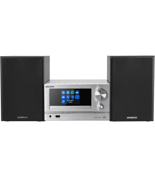 Kenwood M-7000S-S microanlæg - SØLV Kenwood M-7000S-S microanlæg - SØLV