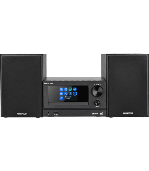 Kenwood M-7000S-B microanlæg - SORT Kenwood M-7000S-B microanlæg - SORT