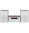 Kenwood M-820DAB DAB+ minianlæg - HVID/TRÆLOOK