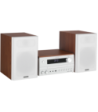 Kenwood M-820DAB DAB+ minianlæg - HVID/TRÆLOOK