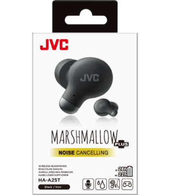 JVC HA-A25T-B-U hovedtelefon med aktiv støjreduktion - SORT
