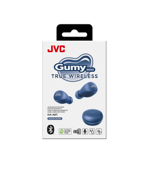 JVC HA-A6T-A-U in-ear bluetooth hovedtelefon - BLÅ