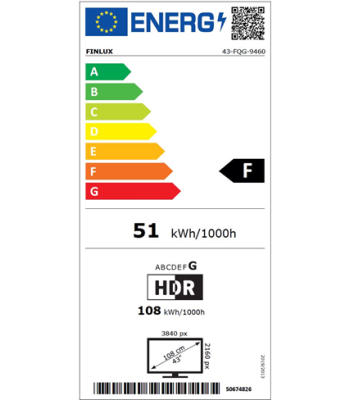 Finlux 43FQG9460 - QLED Android TV