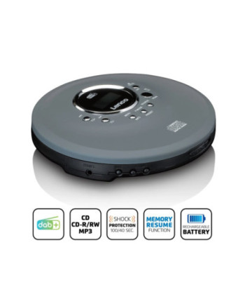Lenco CD-400 Discman med DAB+