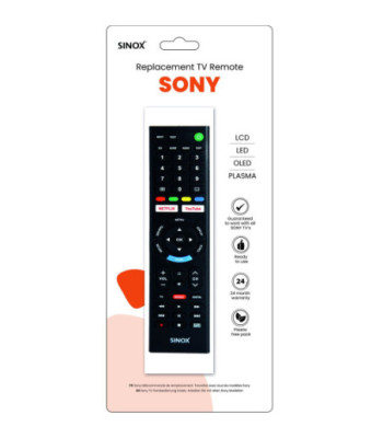 Sinox fjernbetjening til Sony