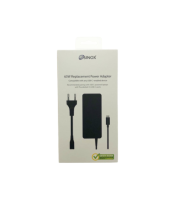 Sinox PC USB C 65W strømforsyning