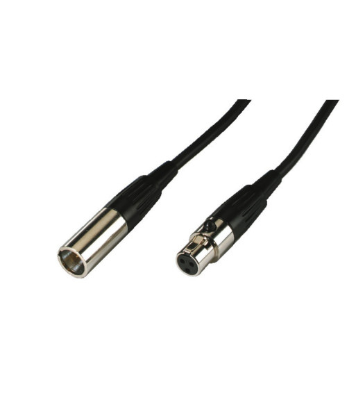 Mini XLR-kabel 5m - MCM-500/SW MONACOR Mini XLR-kabel 5m - MCM-500/SW MONACOR